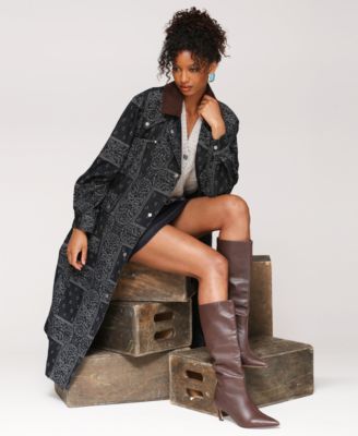 Women's Asymmetrical Utility Trench Coat