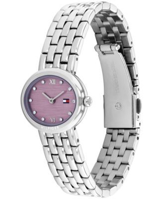 Women's Quartz Silver Tone Stainless Steel Bracelet Watch, 25mm