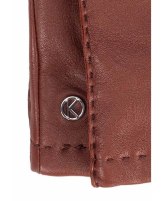 Women`s Hand-sewn Premium Lamb Leather Touchscreen Gloves "MILLIE"