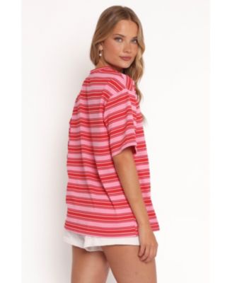 Women's Zestora Tee - Pink Red M