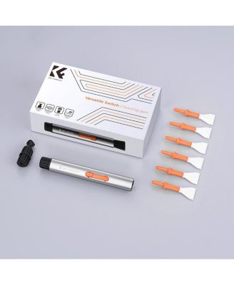 Versatile Switch Cleaning Pen Kit with 6x APS-C Sensor Cleaning Swab
