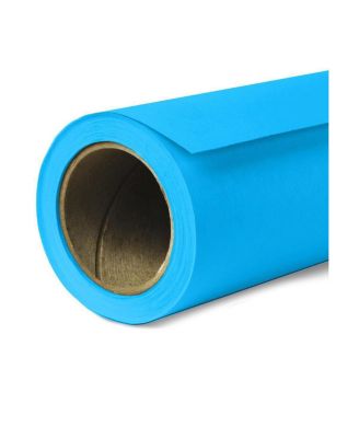 Widetone Seamless Background Paper, 86" wide x 36' Blue Jay, #31