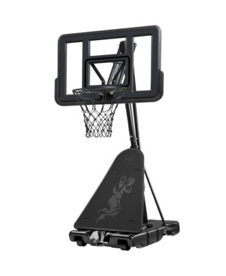 Adjustable 4.4-10ft Basketball Hoop, Portable Goal w/Shatterproof Backboard, Ball Return