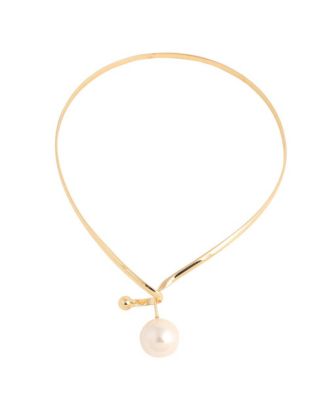 Pellet Lariat Necklace