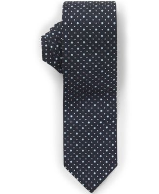Men's Dot Motif Silk-Blend Tie