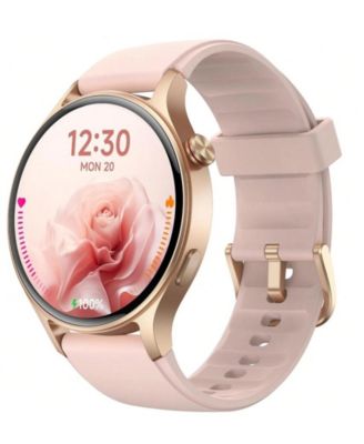 Smart Watch For Women,1.3" AMOLED Touchscreen Fitness Tracker, Make/Answer Calls, Heart Rate SpO2 Monitor, IP68 Waterproof
