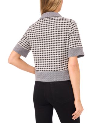 Women's Short Sleeve Relaxed Polo Top