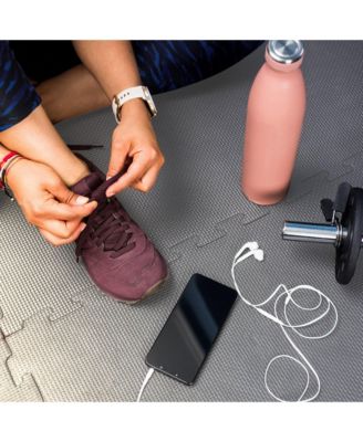 BalanceFrom Fitness 72 Sq Ft Interlocking EVA Foam Exercise Mat Tiles, Gray