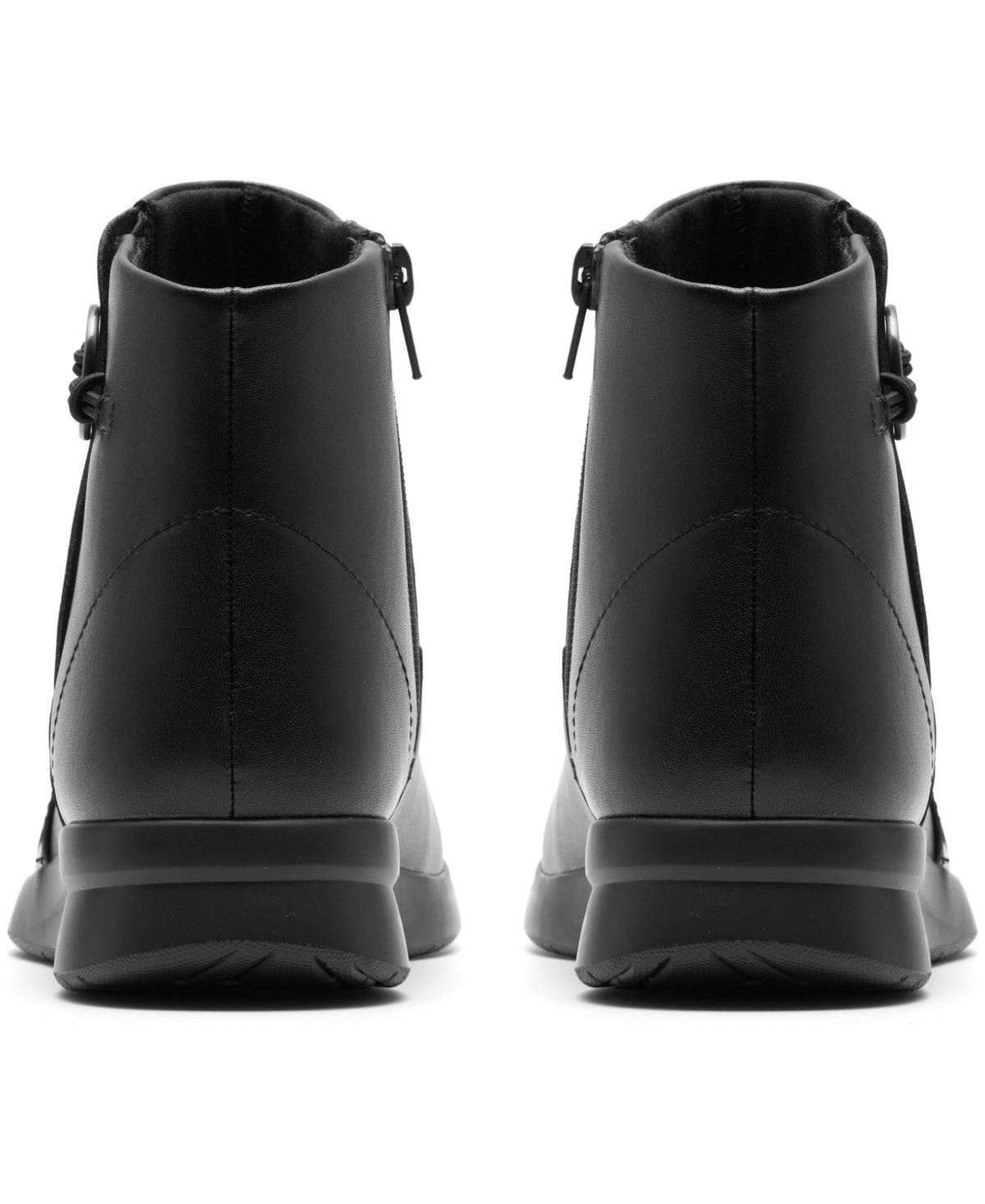 Clarks Collection Women's Ellowyn Deva Wedge Booties In Black