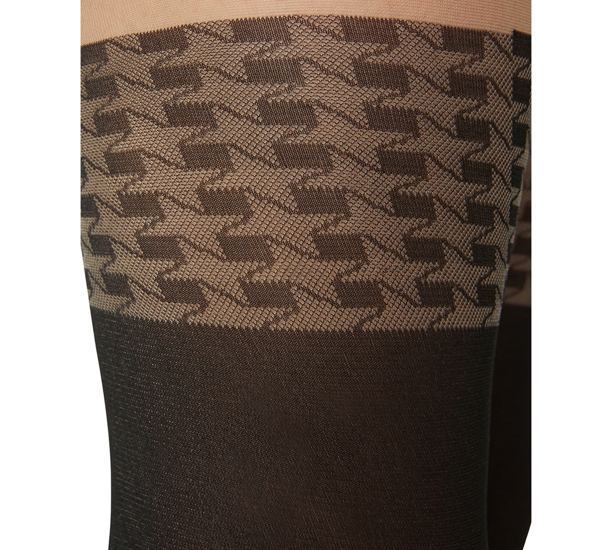 Hue Women's Faux Thigh High Tights In Black