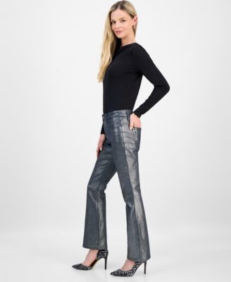 Petite Mid-Rise Bootcut Jeans 
