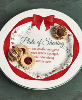 Red Ribbon Sharing Plate