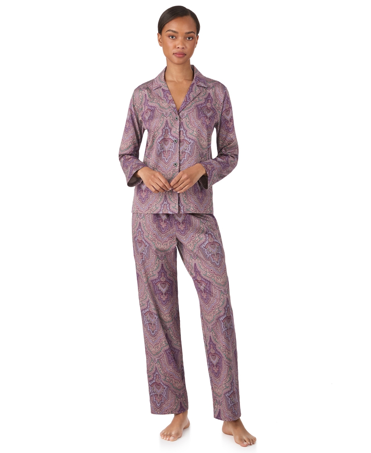 Lauren Ralph Women's 2-Piece Pajama Set