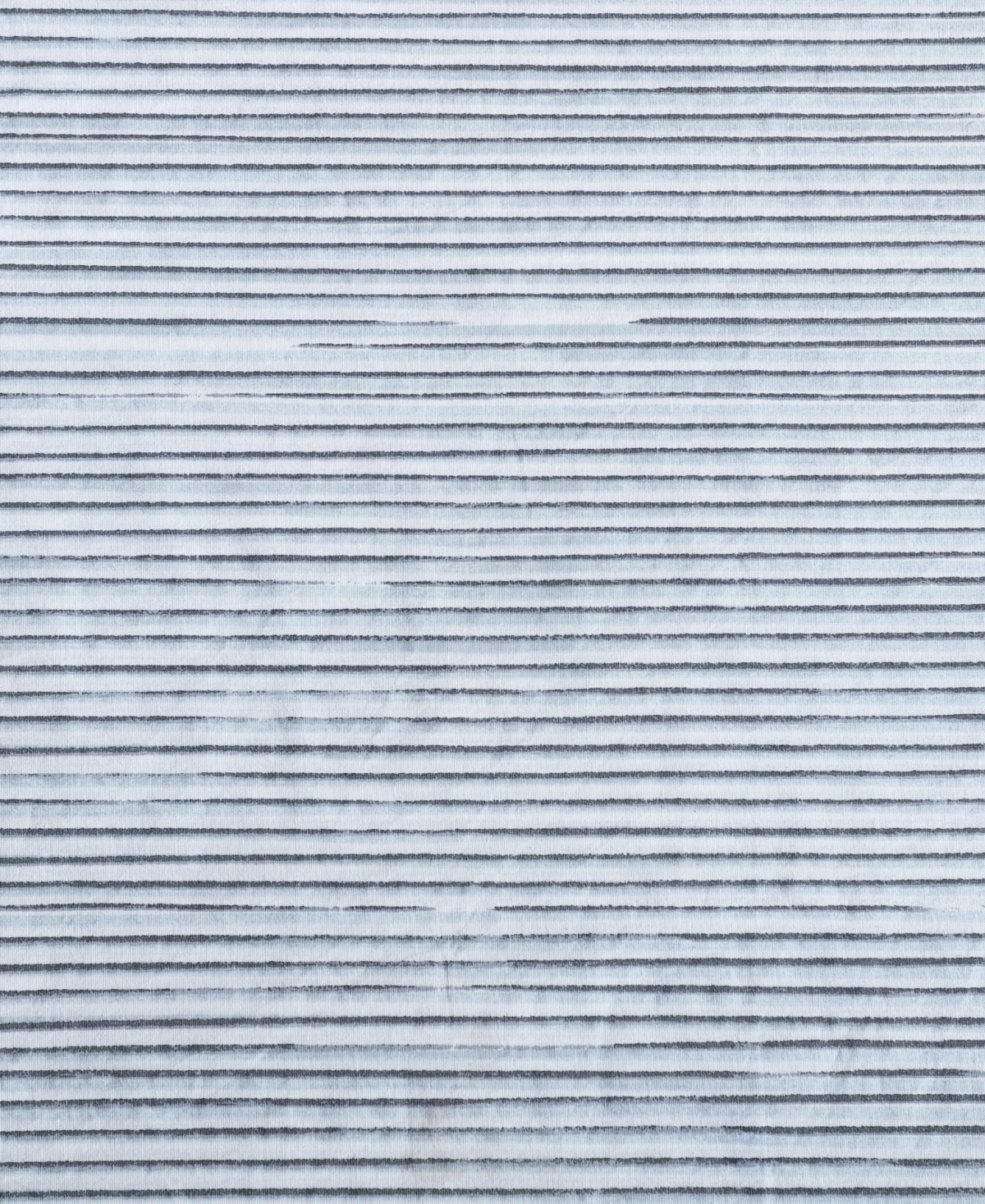 Calvin Klein Wavy Stripe Washed Percale Cotton 3-pc. Comforter Set, King In Gray