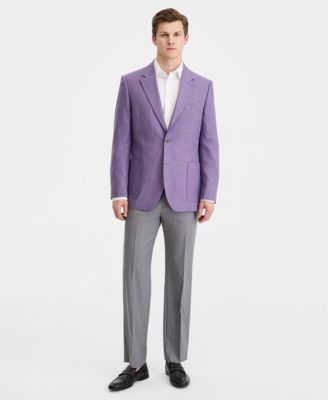 Men Modern-Fit Active Stretch Structure Weave Sport Coat  