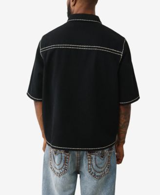 Men's Super T Oversized Denim Short Sleeve Shirt