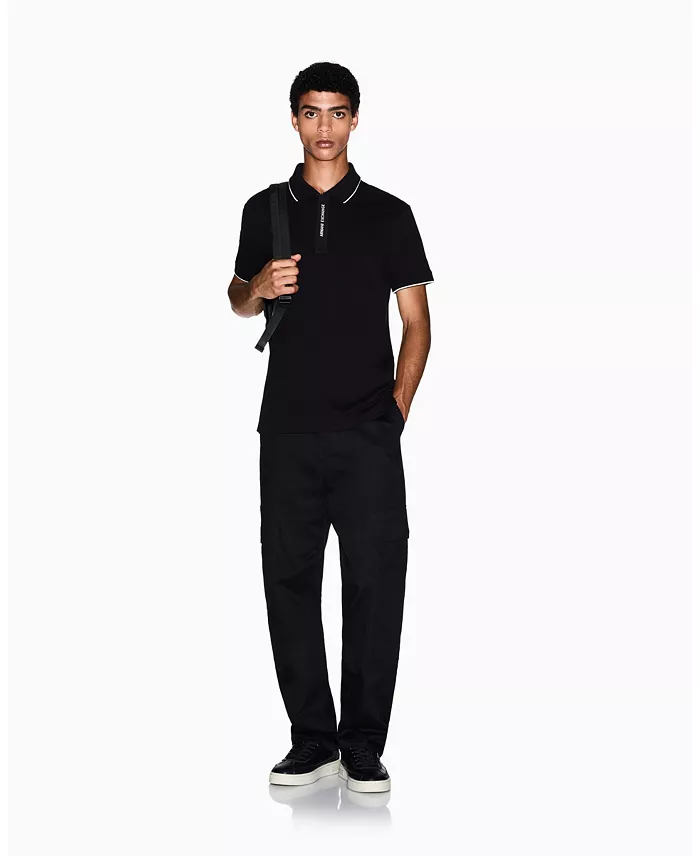 Men's Grosgrain Logo Polo Shirt - thumbnail 9