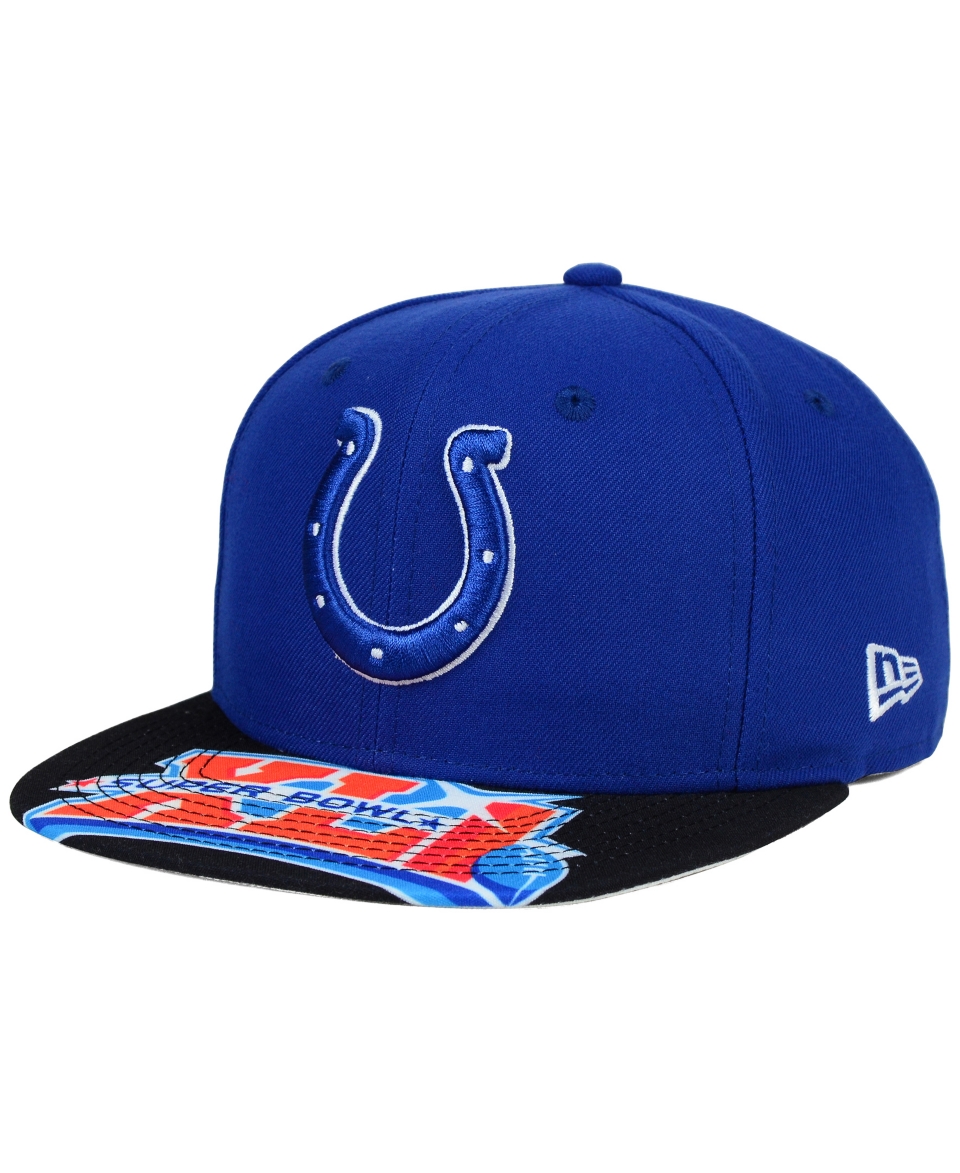 New Era Indianapolis Colts Super Bowl 50 Jumbo Vize 9FIFTY Snapback