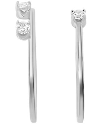 2-Piece Cubic Zirconia Stackable Ring Set (0.48 ct. t.w.) in Sterling Silver