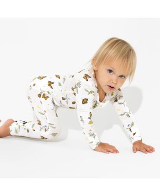 Unisex Baby Monarch Butterfly Convertible Footie