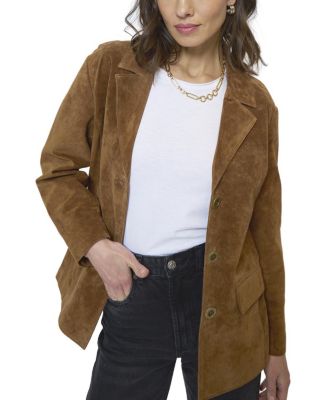 Women's Atlas Suede Bf Blazer