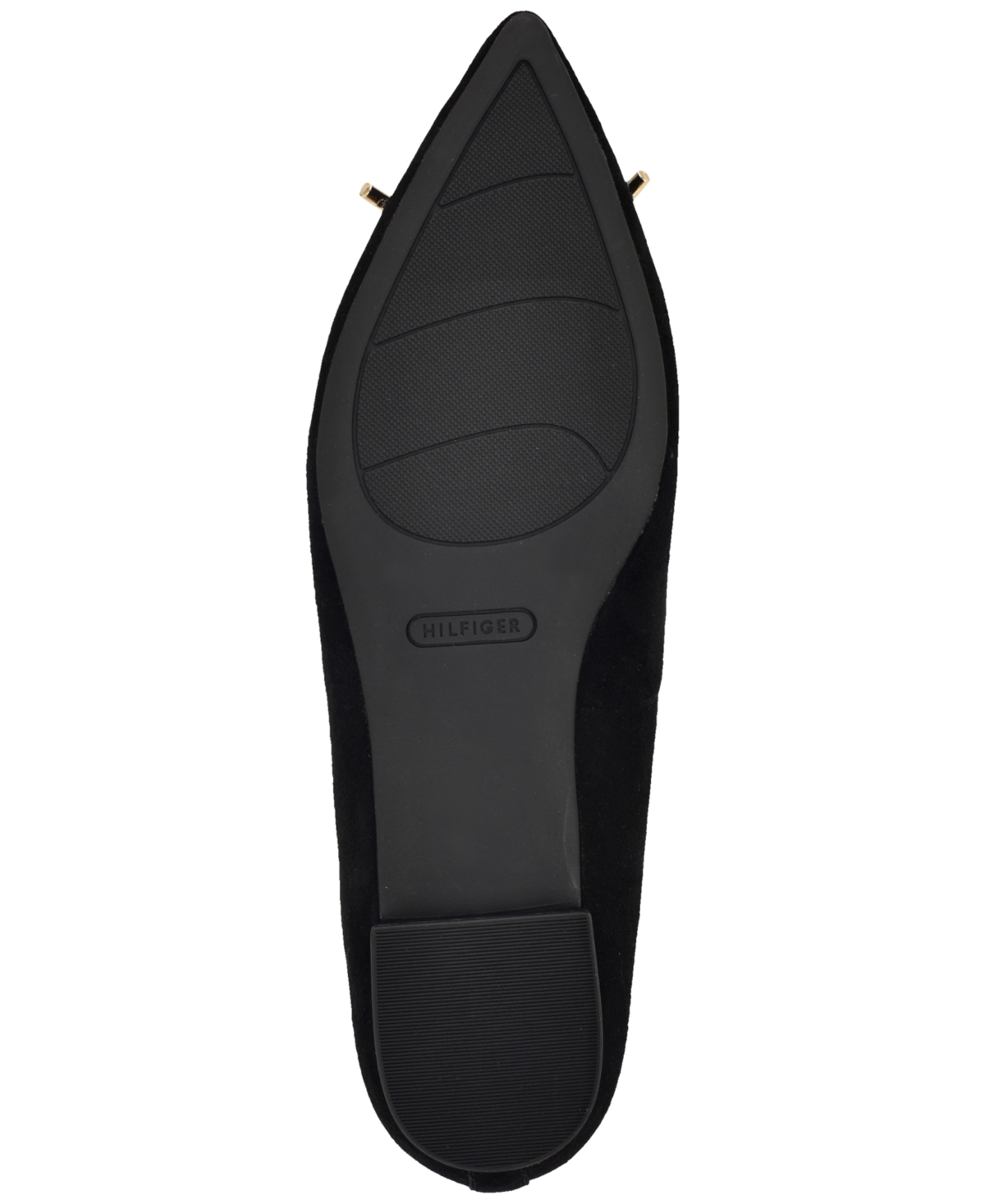 Tommy Hilfiger Women's Kimio Pointed Toe Slip-on Ballet Flats In Black