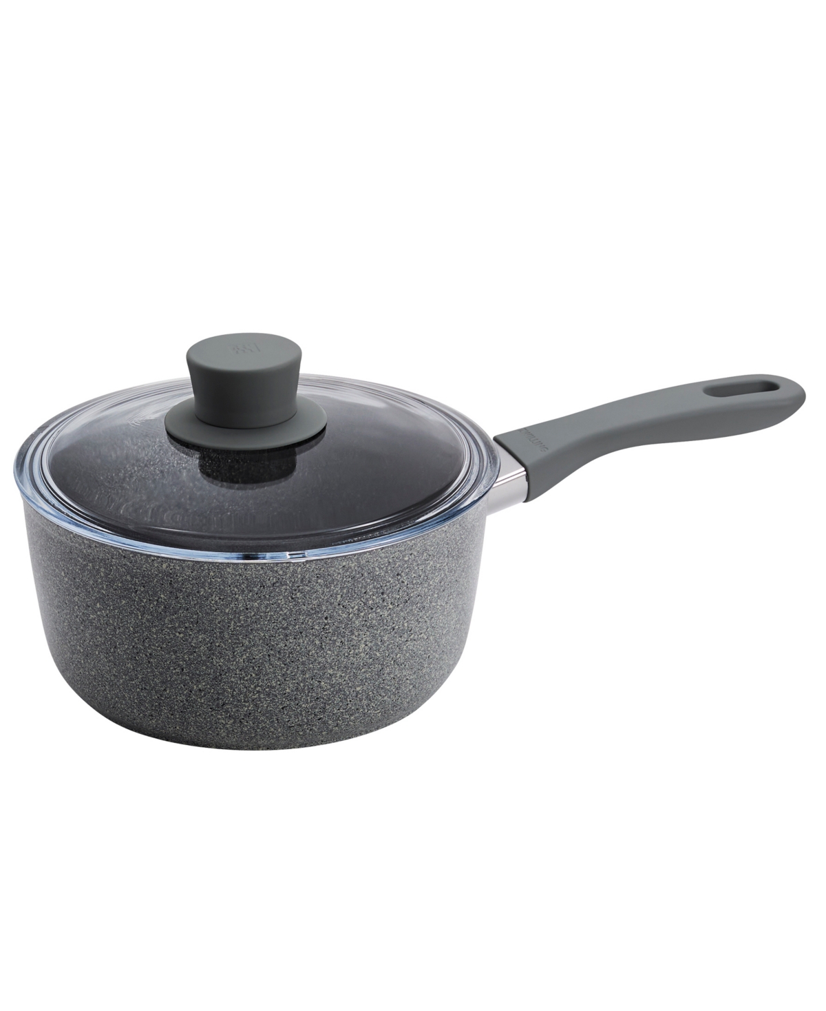 Zwilling Parma Plus Ceramic Nonstick 3-quart Sauce Pan With Lid In Gray