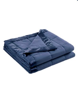 Windom Lightweight Down Alternative Satin Trim Blanket, Twin