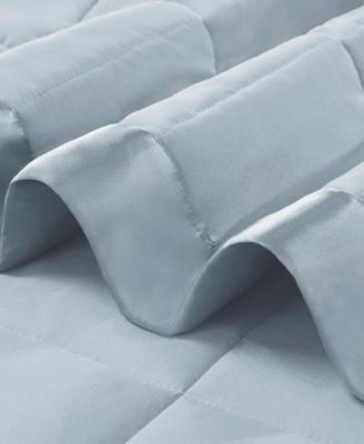 Windom Lightweight Down Alternative Satin Trim Blanket, Full/Queen