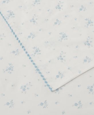 Callie Floral 200-Thread Count Cotton 4-Pc. Sheet Set, Full