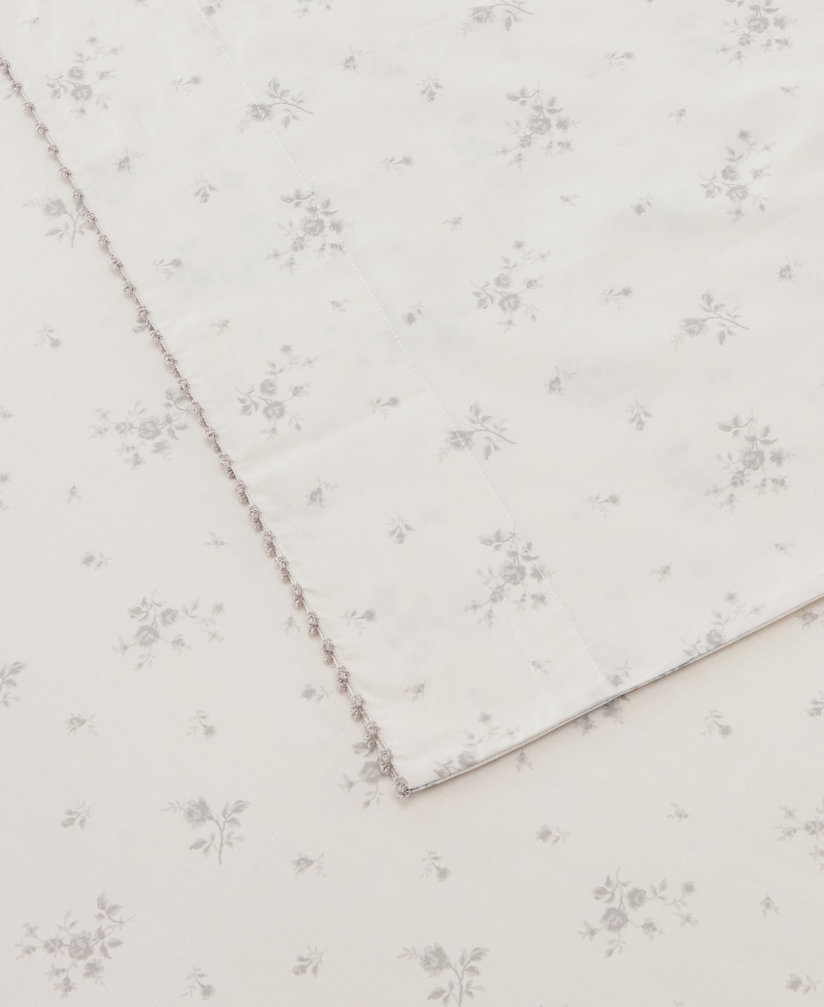 Sunham Callie Floral 200-thread Count 4-pc. Sheet Set, Queen In White