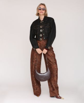 Women's Long Sleeve Trucker Jacket