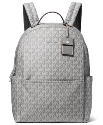Michael Kors Sable Large Printed Signature Logo Backpack