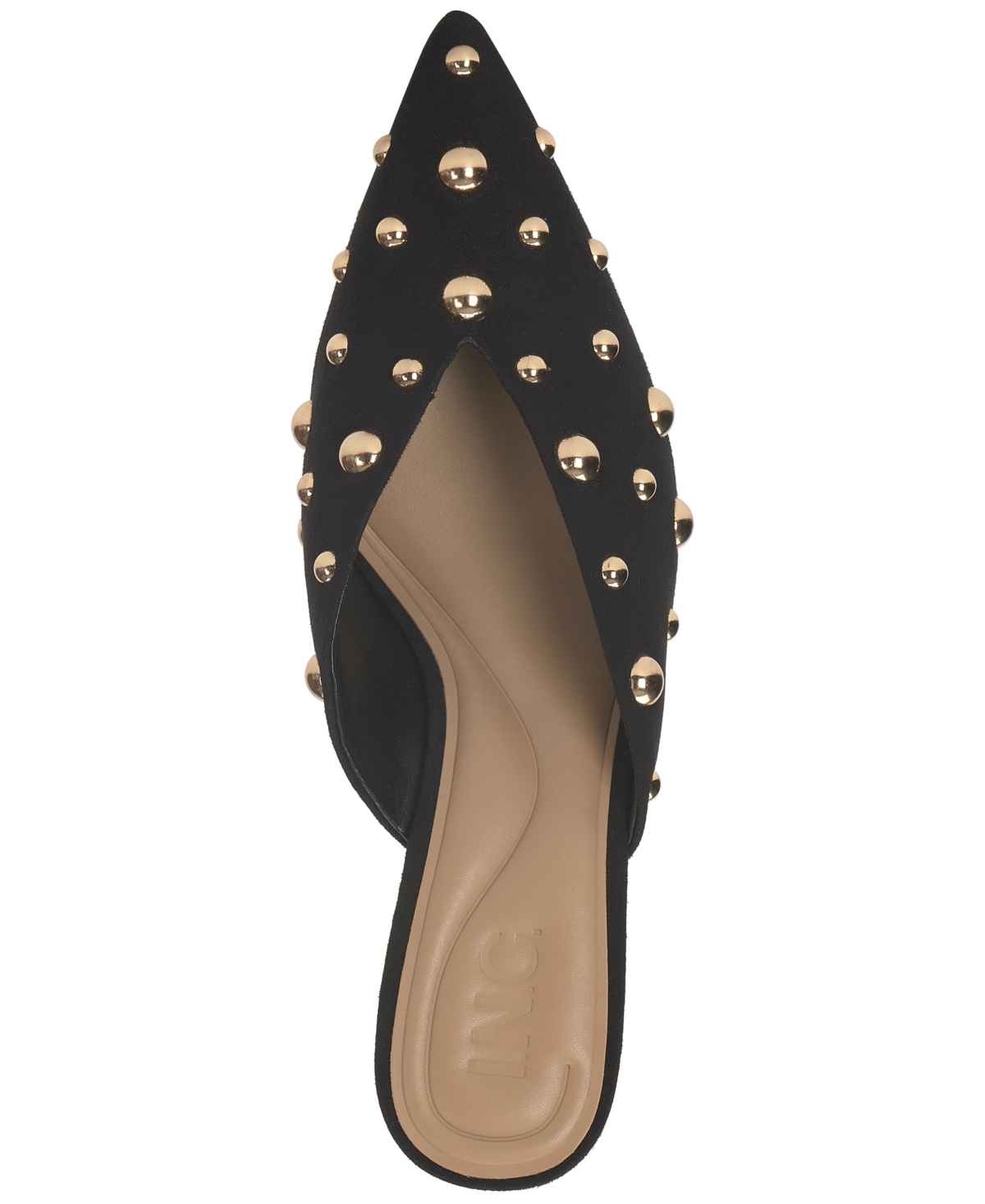Inc International Concepts Women's Genevie Pointed Toe Mules, Macy's Exclusive In Black