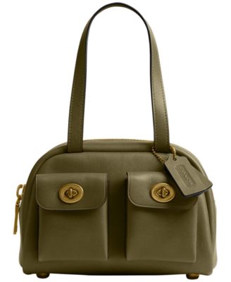 COACH - The Coach Originals Small 20 Waxed Smooth Leather Twin Turnlock Bag