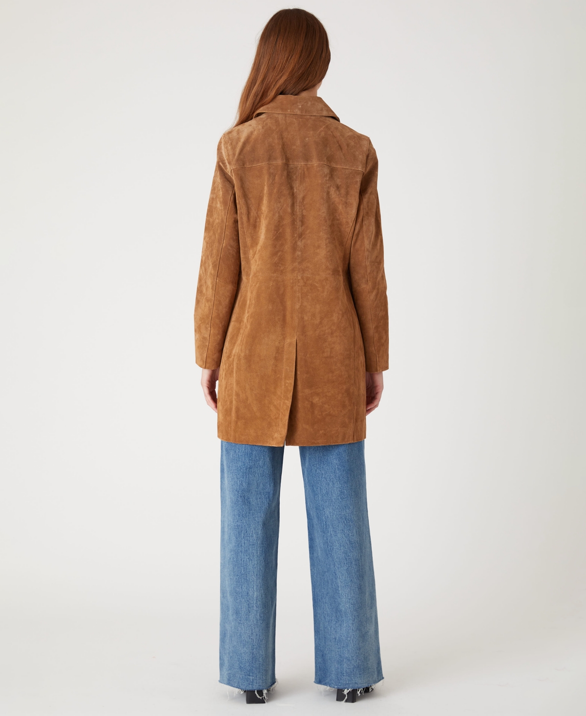 Blanknyc Women's Collared Trench Coat In Brown