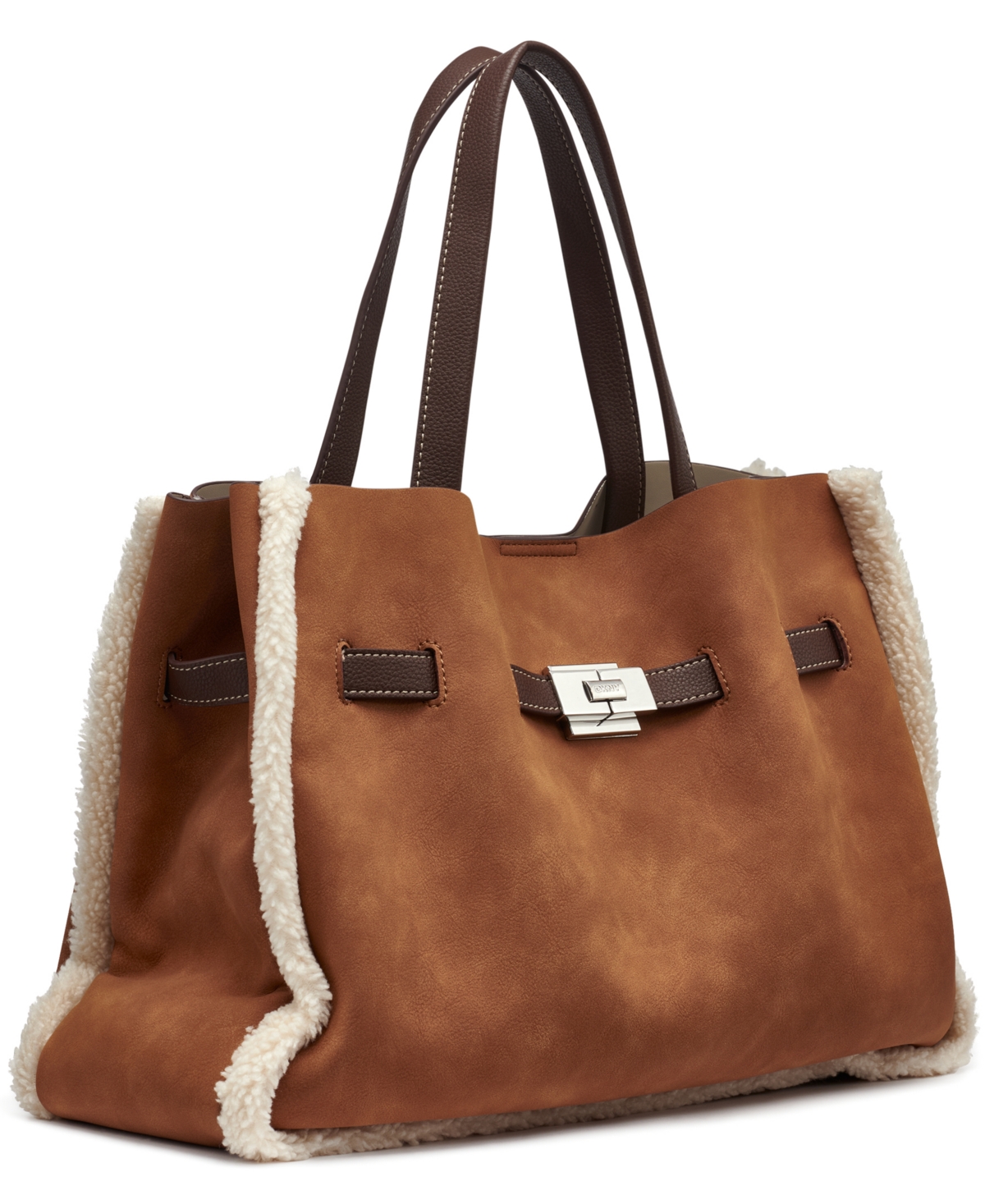 Dkny Women's Bryar Large Satchel Bag In Brown