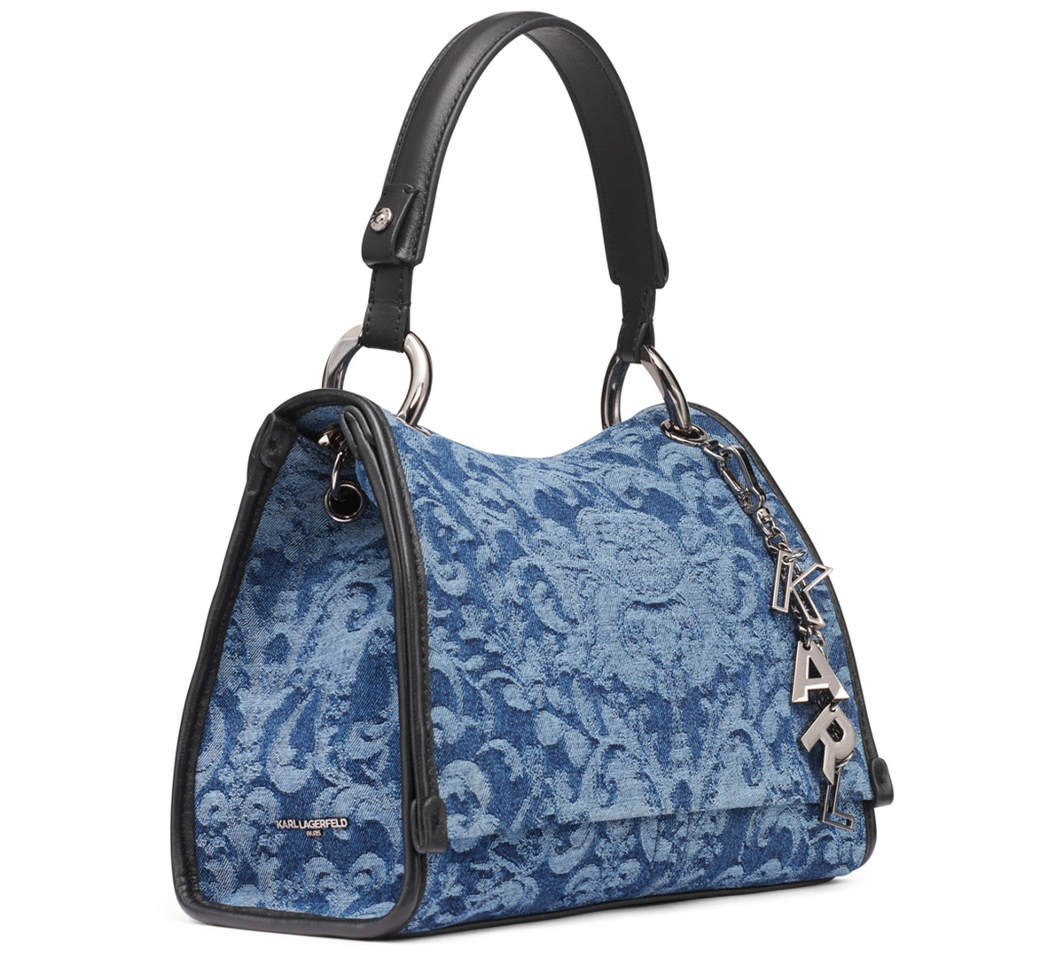Karl Lagerfeld Luciene Small Shoulder Bag In Blue