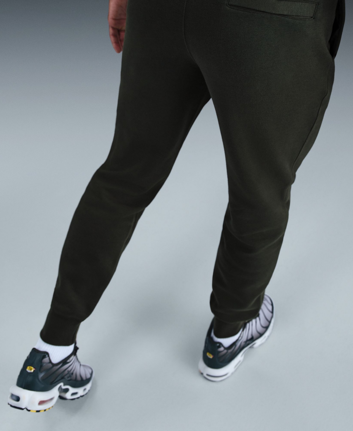 Nike Club Men's Fleece Drawstring Joggers Pants In Black