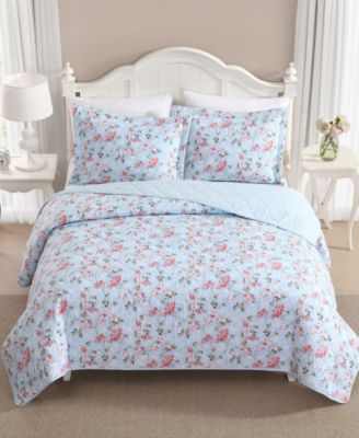 Blissful Dream Cotton 2-Pc. Quilt Set, Twin