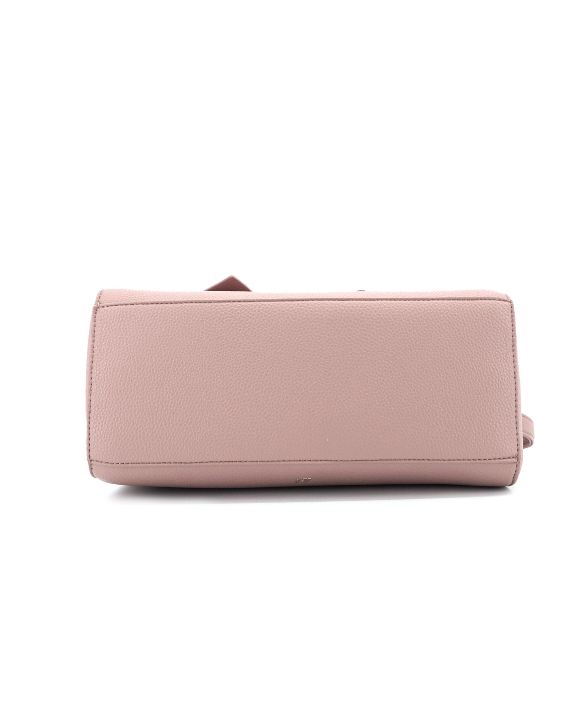 Like Dreams Park Double Bowtie Zipper Satchel Bag In Purple