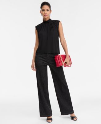 Women's Mock-Neck Tank Top, Macy's Exclusive