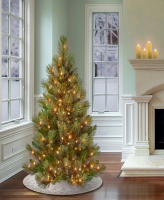 National Tree Company 4.5 ft. Pre-Lit Charleston Pine Hinged Tree