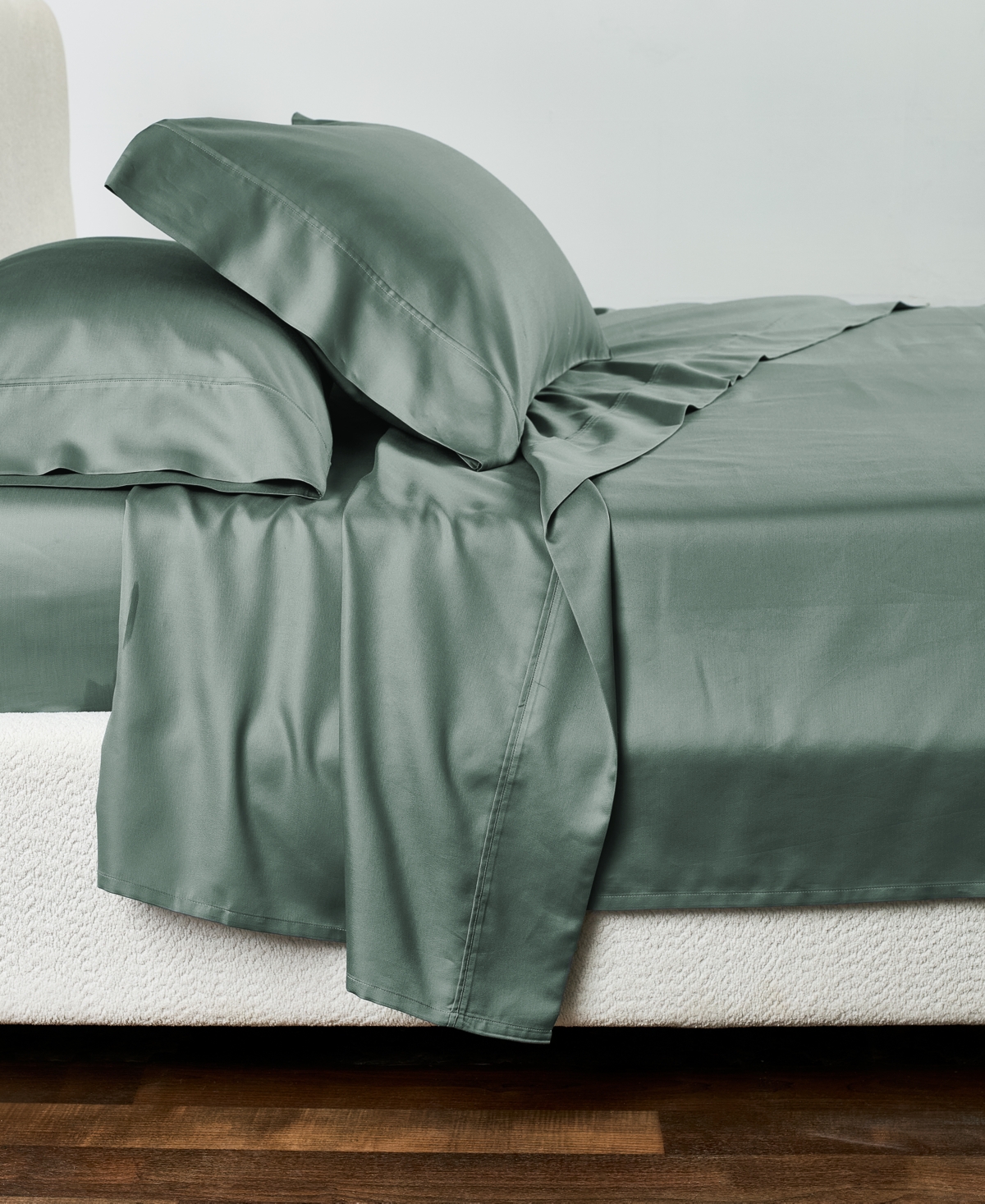 Heritage Home 800-thread Count Cotton-blend 4-pc. Sheet Set, Queen In Green