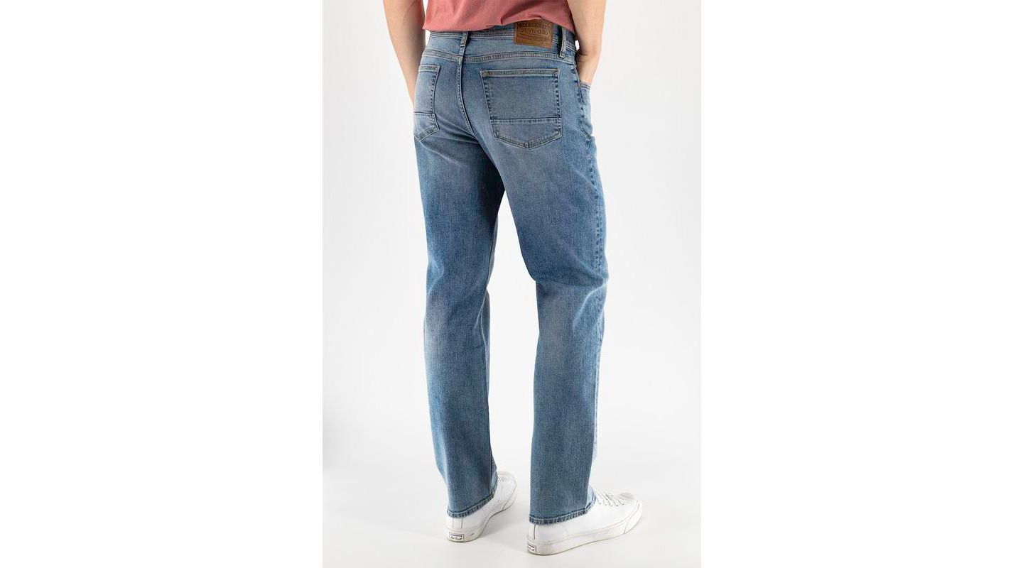 Мужские джинсы Devil Dog Devil-Dog Relaxed Straight Jean, цвет: Bayboro — фото 4