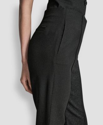 Women's Fit and Flare Mid Rise Trousers