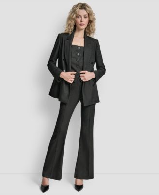 Women's Button-Front Double Breasted Blazer