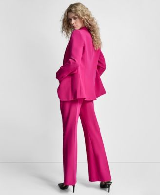 Women's Collared One-Button Blazer