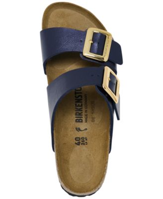Women's Sydney Luxe Buckle Birko-Flor Sandals from Finish Line
