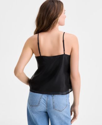 Women's Embellished Organza Tank, Macy's Exclusive